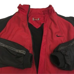 Team Nike Vintage 2000's All-Weather Dark Red Jacket Size XXL